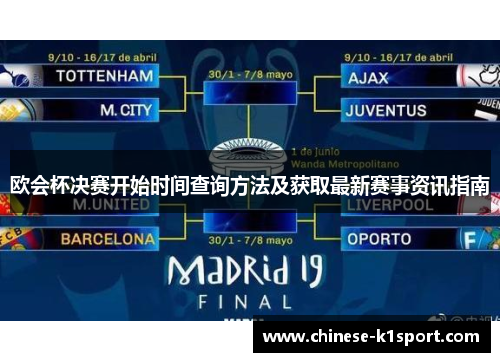 欧会杯决赛开始时间查询方法及获取最新赛事资讯指南